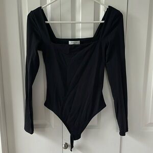 Black Aritzia bodysuit